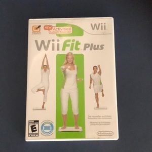 Wii Fit PLUS- Nintendo -like new disc!